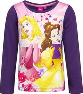 Disney Princess t-shirt - longsleeve - paars - maat 110/116