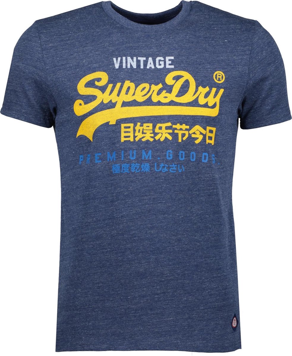 Superdry Vintage Logo Tri 220 Tri Heren T-shirt - Maat 3XL