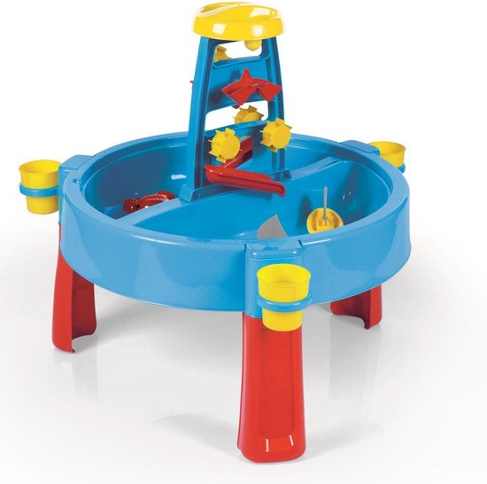 Zand- en watertafel - Zandtafel speelgoed - Zandtafel met deksel - Tekentafel - Tekentafel peuter - Knutseltafel - Kleurtafel kinderen - Buitenspeelgoed