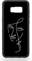 Two faces Telefoonhoesje - Samsung Galaxy S8+
