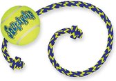 KONG SqueakAir Balls with Rope Medium