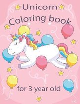 unicorn coloring book for 3 year old