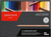 Caran d'Ache Luminance 6901® set 40 kleurpotloden