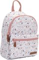 foto van Little Dutch Rugzak - Bloemetjes - Wit/Roze