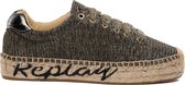 Replay Nassau Dames Espadrilles - Platin - Maat 38