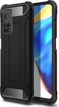 Armor Hybrid Back Cover - Xiaomi Mi 10T Pro 5G Hoesje - Zwart