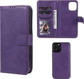 Étui pour iPhone 12 / iPhone 12 Pro , MobyDefend 2-en-1 de Luxe avec couverture arrière amovible, violet - Étui pour téléphone portable / étui pour téléphone Compatible avec: Apple iPhone 12; Apple iPhone 12 Pro