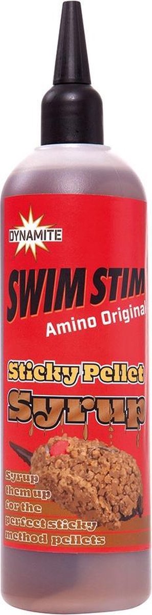 Dynamite Baits Sticky Pellet Syrup - Amino Original - 300ml - Rood