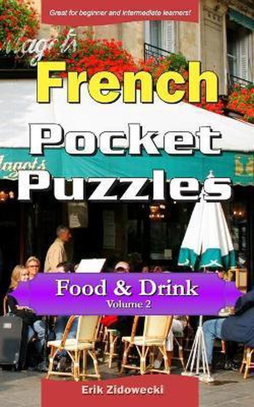 French Pocket Puzzles - Food & Drink - Volume 2 - cover