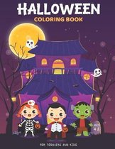 Halloween Coloring Books For Toddlers And Kids Ages 4-8: A Spooky Coloring Book For Creative Children: Halloween Books For Kids: Halloween Gifts For Kids