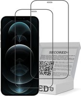 Secored 2-pack iPhone 12 Pro Screenprotector - Duurzame keuze - Gehard glas - Eenvoudige plaatsing