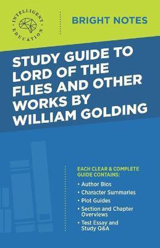 Bright Notes- Study Guide to Lord of the Flies and Other Wor ... - cover