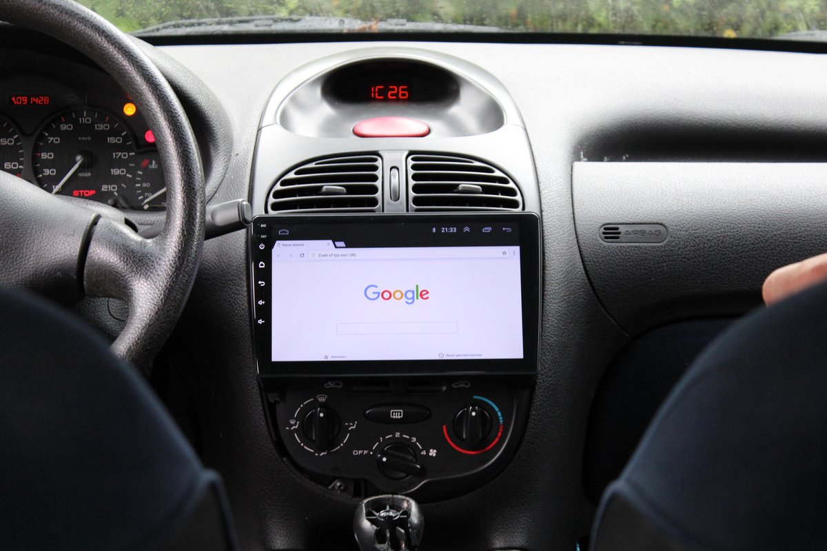 Peugeot 206 Android 10 navigatie Bluetooth USB WiFi 1+16gb autoradio |  bol.com