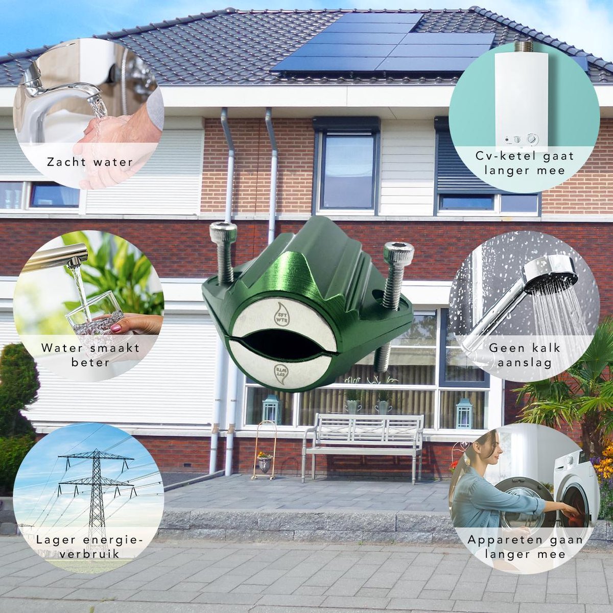 Bol Com Sft Wtr Gs 4000 Magnetische Waterontharder Waterontharder Magneet Waterontharder