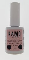 Ramo gelpolish 0776- Gellak - gel Nagellak - 15ml - uv&led - zwart