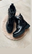 Shoekueen Chaussures pour femmes femmes Bottines Zwart Boucle 37