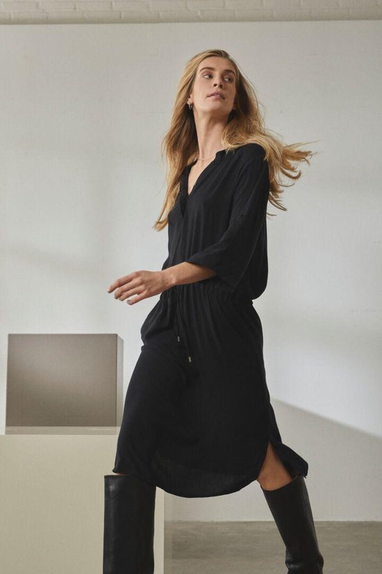 Trempé En robe de luxe zaya Zwart M (38)