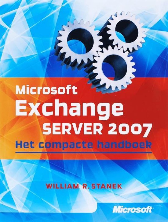 Cover van het boek 'Microsoft Exchange Server 2007' van William R. Stanek