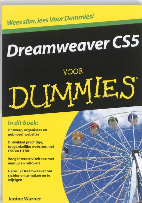 Cover van het boek 'Dreamweaver CS5 voor Dummies' van  Warner