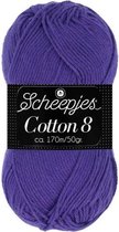 Scheepjes Cotton 8- 661 5x50gr