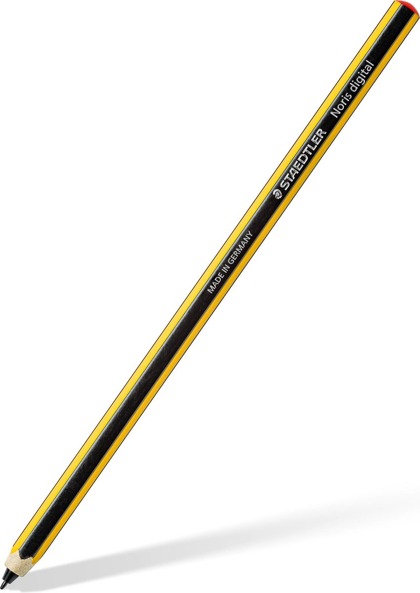 STAEDTLER Noris digital stylus pencil 1 stuk potlood geel/zwart