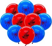 Spiderman Ballonnen - 10 Stuks - Marvel Avengers - Ballonnen Verjaardag - Latex Ballonnen - Helium Ballonnen