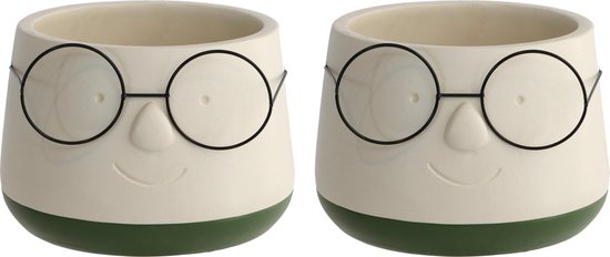 Menu Hangende Bloempot - Wit Keramiek