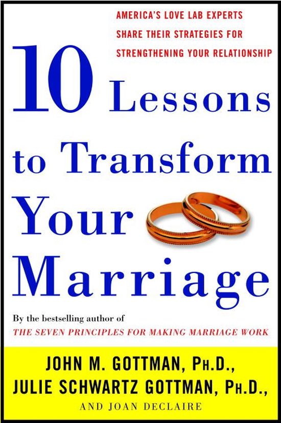 Ten Lessons to Transform Your Marriage - cover