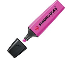STABILO BOSS ORIGINAL - Markeerstift - Hoogste Kwaliteit - Lila - per stuk