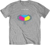 Yes - 90125 Heren T-shirt - XXL - Grijs