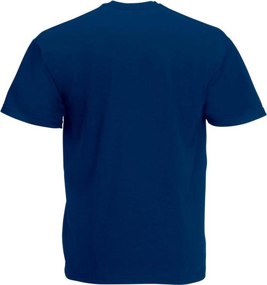 Set van 2x stuks navy blauw t-shirt voor heren voordelige katoenen shirts -... |