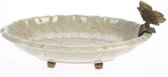 Schaaltje Vlinder, wit/craq. 24x16x9,5cm