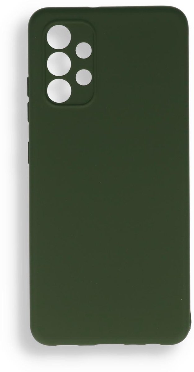 HB Hoesje Geschikt voor Samsung Galaxy A32 4G - Groen - Siliconen Back Cover
