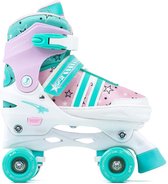 SFR Rolschaatsen - Maat 33-37Kinderen - wit/mintgroen