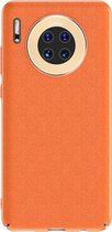 Voor Huawei Mate 30 TOTUDESIGN King-serie schokbestendige volledige dekking metaal + pc-beschermhoes (oranje)