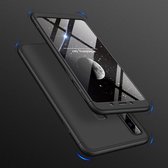 GKK Three Stage Splicing Full Coverage PC Case voor Samsung Galaxy A9 (2018) / A9s (Zwart)