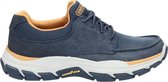 Skechers Relaxed Fit heren veterschoen. - Blauw - Maat 41