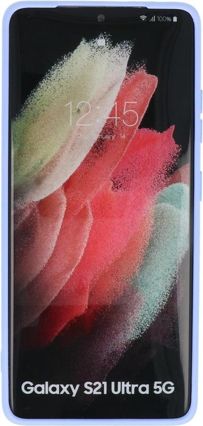 Les meilleurs cas de Fashion épais cas de téléphone - Samsung Galaxy S21 Ultra Case - Samsung Galaxy S21 Ultra Case - Ultra Galaxy S21 Couverture arrière - Violet