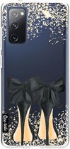 Casetastic Samsung Galaxy S20 FE 4G/5G Hoesje - Softcover Hoesje met Design - Sparkling Shoes Print