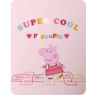 Peppa Pig Fleece deken Super Cool - 110 x 140 cm - Polyester