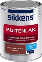 Sikkens Buitenlak - Verf - Zijdeglans - Mengkleur - Zweeds rood - C4.40.20 - 1 liter