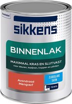 Sikkens Binnenlak - Verf - Zijdeglans - Mengkleur - Avondrood - 1 liter