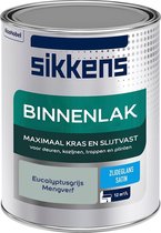 Sikkens Binnenlak - Verf - Zijdeglans - Mengkleur - Eucalyptusgrijs - 1 liter