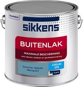 Sikkens Buitenlak - Verf - Zijdeglans - Mengkleur - Summer Splash - 2,5 liter