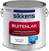 Sikkens Buitenlak - Verf - Zijdeglans - Mengkleur - Fresh Linen - 2,5 liter