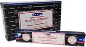 Wierookstokjes Black Diamond (doos van 12 pakjes)