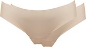 MAGIC Bodyfashion Dream Organics Thong (2-Pack) Latte Vrouwen - Maat XL