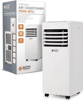 Bol.com DUTCH ORIGINALS | 4 in 1 Mobiele Airconditioner | 7000 BTU met timer | Mobiele Airconditioner voor Kleinere ruimtes | Va... aanbieding