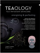 TEAOLOGY - BLACK TEA MIRACLE FACE AND NECK MASK (ENERGIZING & PERFECTING) - 1 st