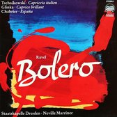 Ravel, Tschaikowski, Glinka, Chabrier, Staatskapelle Dresden, Sir Neville Marriner ‎– Bolero, Capriccio Italien, Caprice Brillant, España